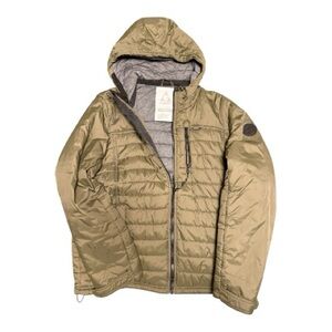 Gerry Weber Olive Puffer Jacket with Hood